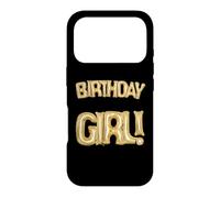 Graphique Anniversaire Fille en Ballons Coque pour iPhone 17 Pro