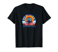 Graphique Antarctique Big Red Aurora T-Shirt Graphique avec Valeur