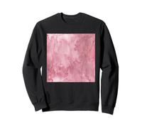Graphique Aquarelle Abstraite en Couleur Rose Antique Sweatshirt