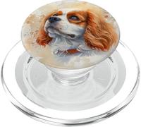Graphique Aquarelle Cavalier King Charles Spaniel PopSockets PopGrip pour MagSafe