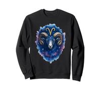 Graphique Aquarelle Cosmique Bélier Sweatshirt