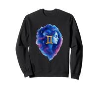 Graphique Aquarelle Gemini Cosmique Sweatshirt