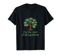 Graphique Arbre mathématique STEM Root of All Equations T-Shirt