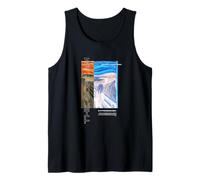 Graphique Artistique célèbre Edvard Munch Scream Débardeur