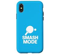 Graphique Audacieux en Mode Smash de ping-Pong - Icône Sport Minimaliste Propre Coque pour iPhone X/XS