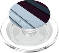 Graphique aux lignes artistiques élégantes PopSockets PopGrip pour MagSafe
