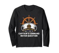 Graphique avec Citation de Leadership de Captain Command Manche Longue