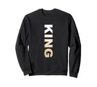Graphique Beige Vertical Tan Color King Sweatshirt