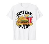 Graphique Best Day Ever Burger Fries Soda T-Shirt