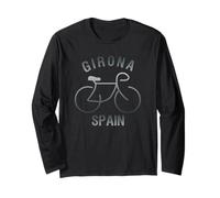 Graphique Biking Girona Espagne Manche Longue