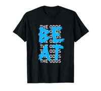 Graphique Bleu Beat The Odds T-Shirt