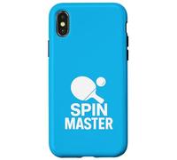 Graphique Bold Ping Pong Spin Master - Icône Sport Minimal Coque pour iPhone X/XS