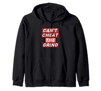 Graphique bordeaux rouge bordeaux Can't Cheat The Grind Sweat à Capuche