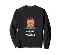 Graphique Capybara Chillin' Like A Villain Sweatshirt