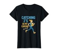 Graphique Catching Z's Is My Cardio Mom Life T-Shirt