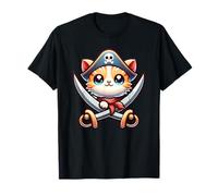 Graphique Chat Pirate Chaton Parler Comme Un Pirate Day T-Shirt