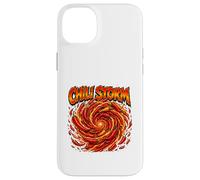 Graphique Chili Storm Fiery Pepper Swirl Coque pour iPhone 14 Plus