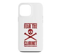 Graphique Clarinettiste Halloween Fear The Clarinette Coque pour iPhone 13 Pro Max