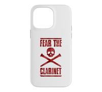 Graphique Clarinettiste Halloween Fear The Clarinette Coque pour iPhone 14 Pro Max