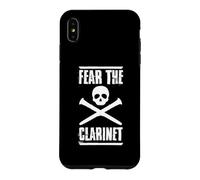 Graphique Clarinettiste Halloween Fear The Clarinette Coque pour iPhone XS Max