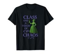 Graphique Class and a Touch of Chaos Feminist Girl Power T-Shirt