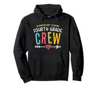 Graphique coloré pour la rentrée des Enseignants de quatrième année Sweat à Capuche