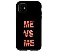 Graphique Coral Me-vs-Me en Couleur Corail Coque pour iPhone 11