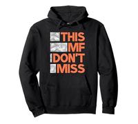 Graphique Coral This MF Don't Miss Aqua Teal Coral Sweat à Capuche