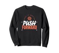 Graphique Couleur Corail Push Forward Coral Sweatshirt