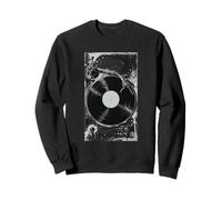 Graphique Couleur Monochrome Gris pour Le Record Sweatshirt