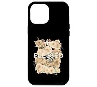 Graphique Couleur Tan Blessed & Blooming Coque pour iPhone 12 Pro Max