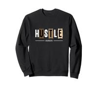 Graphique Couleur Tan Hustle Harder Sweatshirt