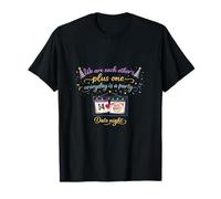 Graphique Couple Plus One Party Date Night T-Shirt