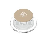 Graphique Croix Bougie Pascale PopSockets PopGrip pour MagSafe