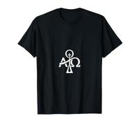 Graphique Croix Bougie Pascale T-Shirt