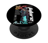 Graphique Cyberpunk Dead Or Alive Future PopSockets PopGrip Adhésif
