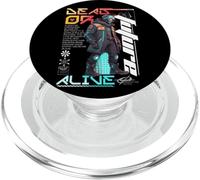 Graphique Cyberpunk Dead Or Alive Future PopSockets PopGrip pour MagSafe