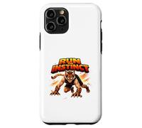 Graphique d'action Dynamique Wild Instinct Beast Runner Coque pour iPhone 11 Pro