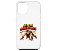 Graphique d'action Dynamique Wild Instinct Beast Runner Coque pour iPhone 12/12 Pro