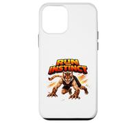 Graphique d'action Dynamique Wild Instinct Beast Runner Coque pour iPhone 12 Mini