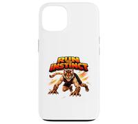 Graphique d'action Dynamique Wild Instinct Beast Runner Coque pour iPhone 13