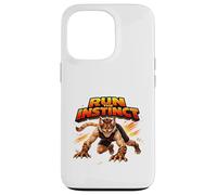 Graphique d'action Dynamique Wild Instinct Beast Runner Coque pour iPhone 13 Pro