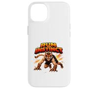 Graphique d'action Dynamique Wild Instinct Beast Runner Coque pour iPhone 14 Plus