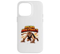 Graphique d'action Dynamique Wild Instinct Beast Runner Coque pour iPhone 14 Pro Max