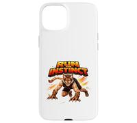 Graphique d'action Dynamique Wild Instinct Beast Runner Coque pour iPhone 15 Plus