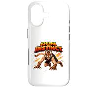 Graphique d'action Dynamique Wild Instinct Beast Runner Coque pour iPhone 17