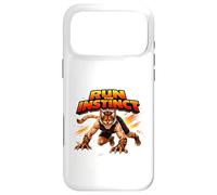 Graphique d'action Dynamique Wild Instinct Beast Runner Coque pour iPhone 17 Pro Max