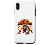 Graphique d'action Dynamique Wild Instinct Beast Runner Coque pour iPhone XS Max