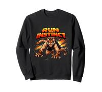 Graphique d'action Dynamique Wild Instinct Beast Runner Sweatshirt