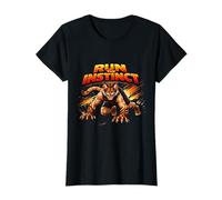 Graphique d'action Dynamique Wild Instinct Beast Runner T-Shirt